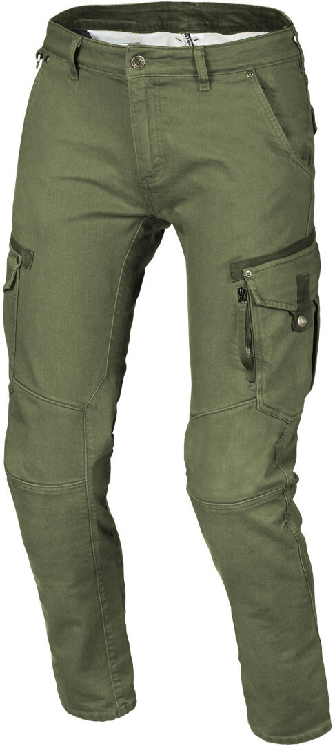 Macna Takar Motorcycle Textile Pants, green, Size 30, green, Size 30