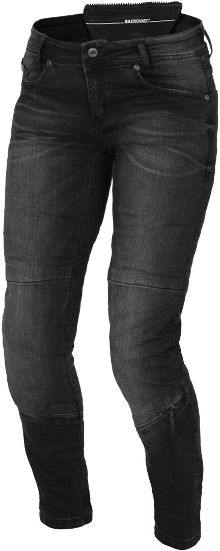 Macna Jenny Pro Ladies Motorcycle Jeans, black, Size 26 for Women, black, Size 26 for Women