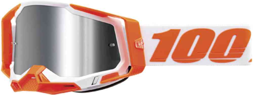 100% Racecraft II Orange Motocross briller