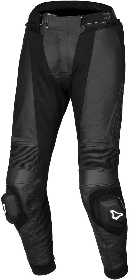 Macna Vario Motorcycle Leather Pants, black, Size 52, black, Size 52
