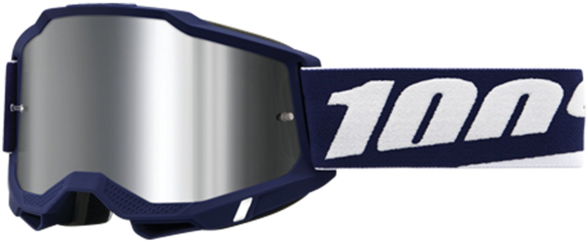 100% Accuri 2 Mifflin Motocross Goggles, black-white, Size M, black-white, Size M