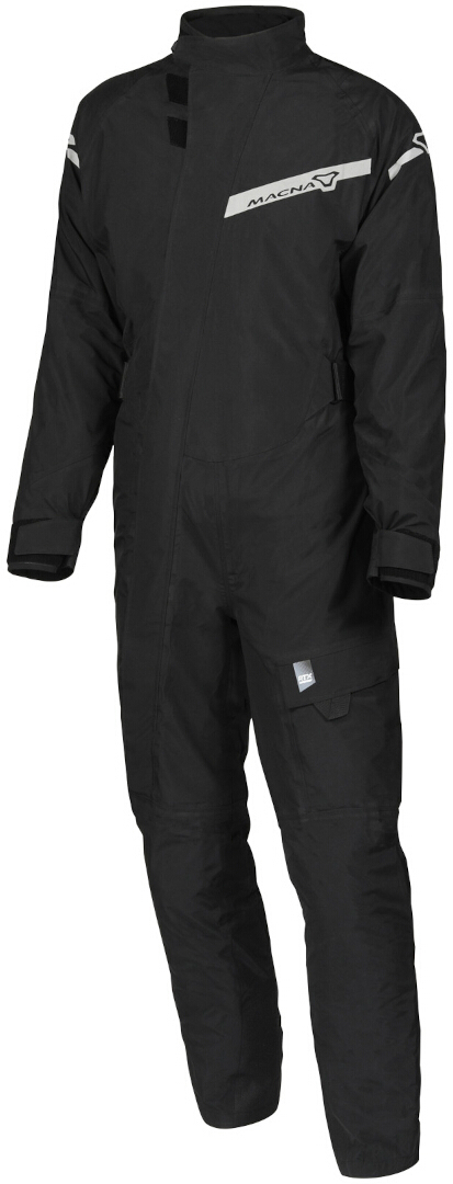 Macna Hydra 3.0 Eendelige motorfiets regenpak, zwart, afmeting M
