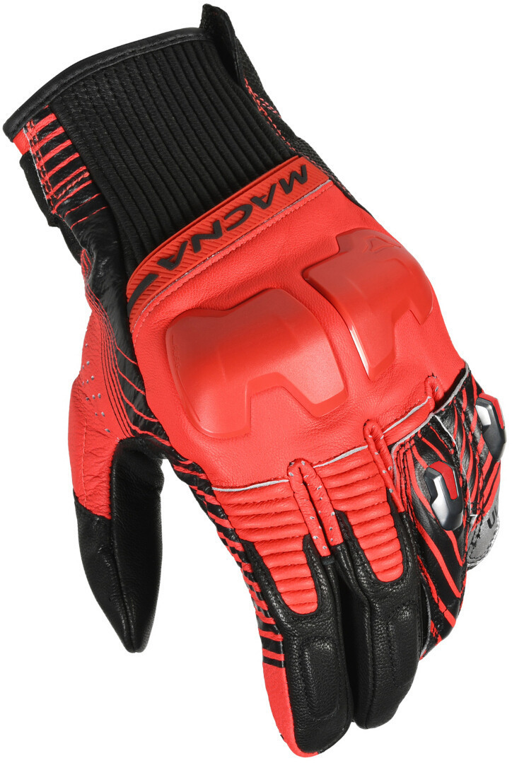 Macna Ultraxx Motorcycle Gloves, black-red, Size S for Men-image-989892523