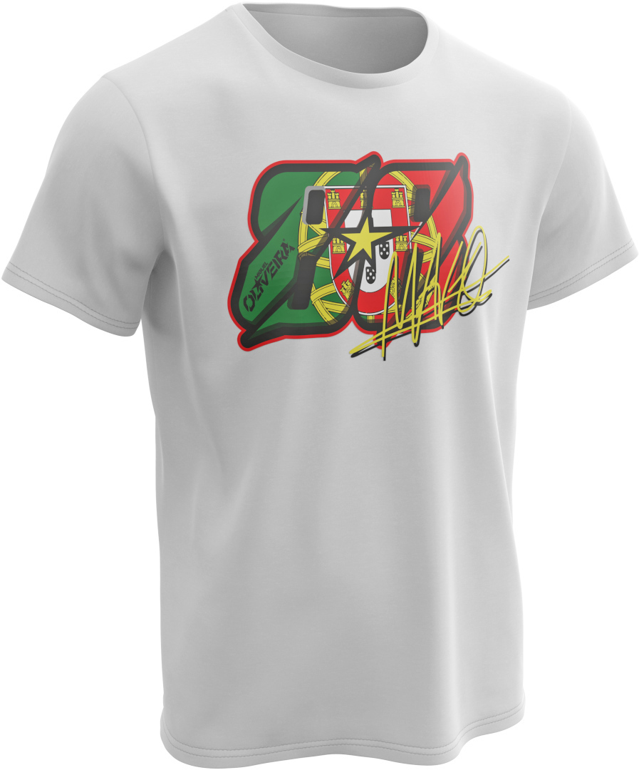 Ixon Oliveira Number 1 T-Shirt, white, Size M, white, Size M