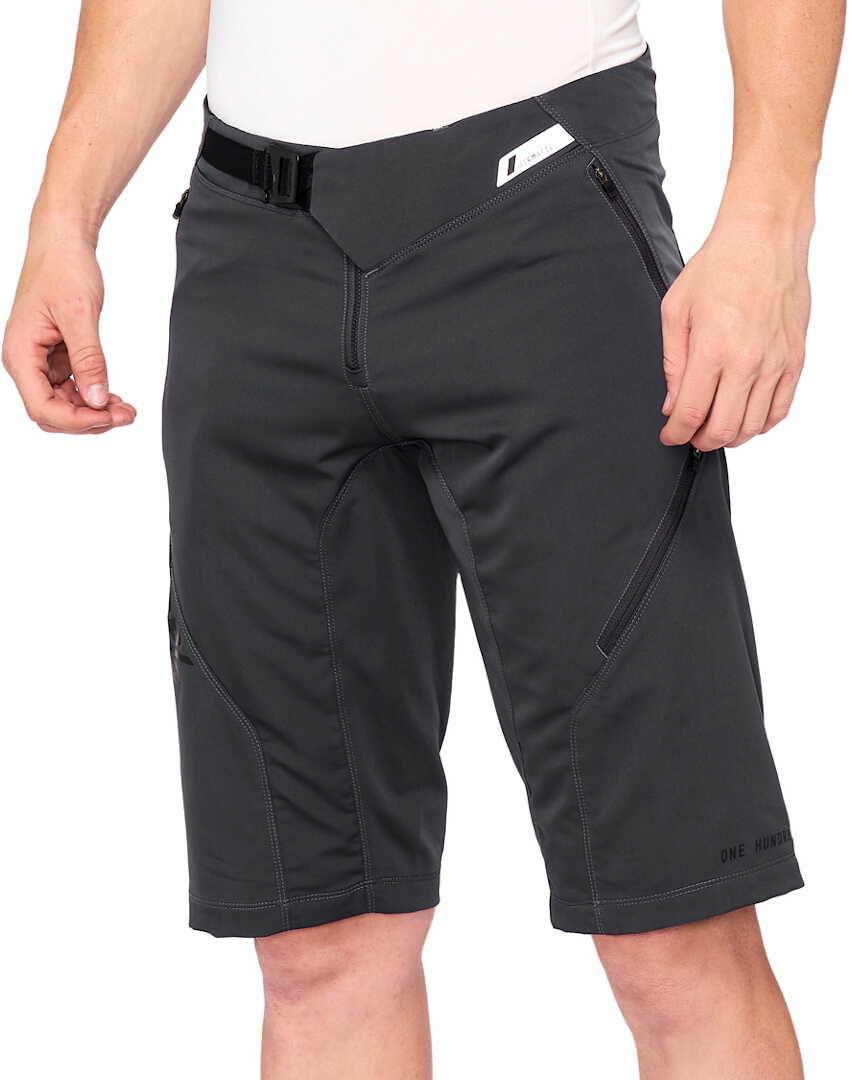 100% Airmatic Bicycle Shorts, black-grey, Size 34 for Men-image-920104456