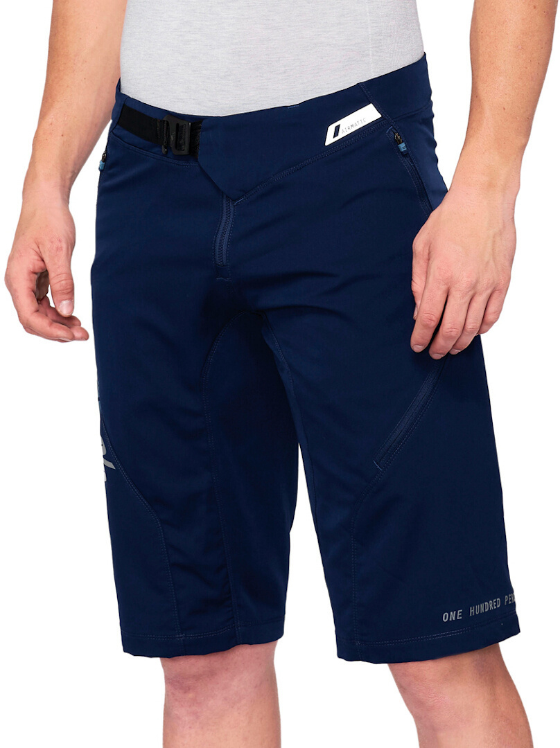 100% Airmatic Bicycle Shorts, blue, Size 38 for Men