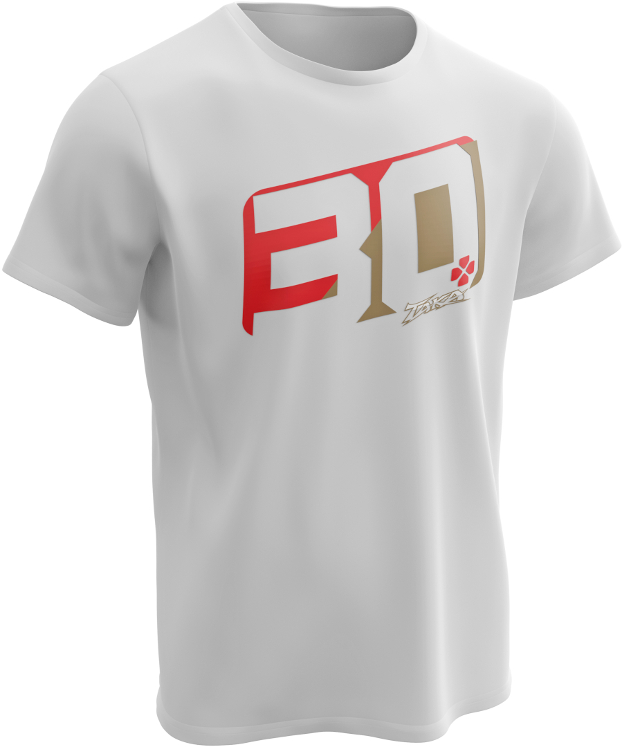 Ixon Nakagami Number 2 T-Shirt, white, Size S, white, Size S