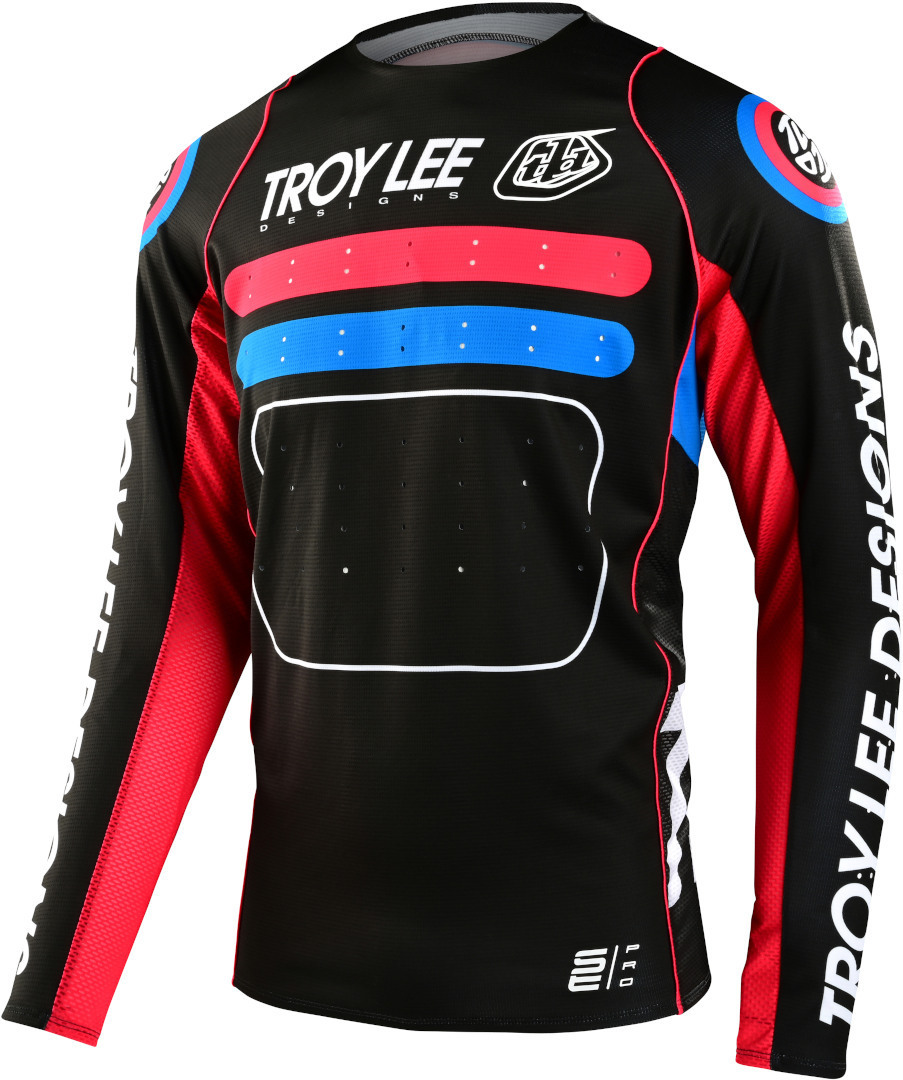Troy Lee Designs SE Pro Drop In Мотокросс Джерси темно-серый L 