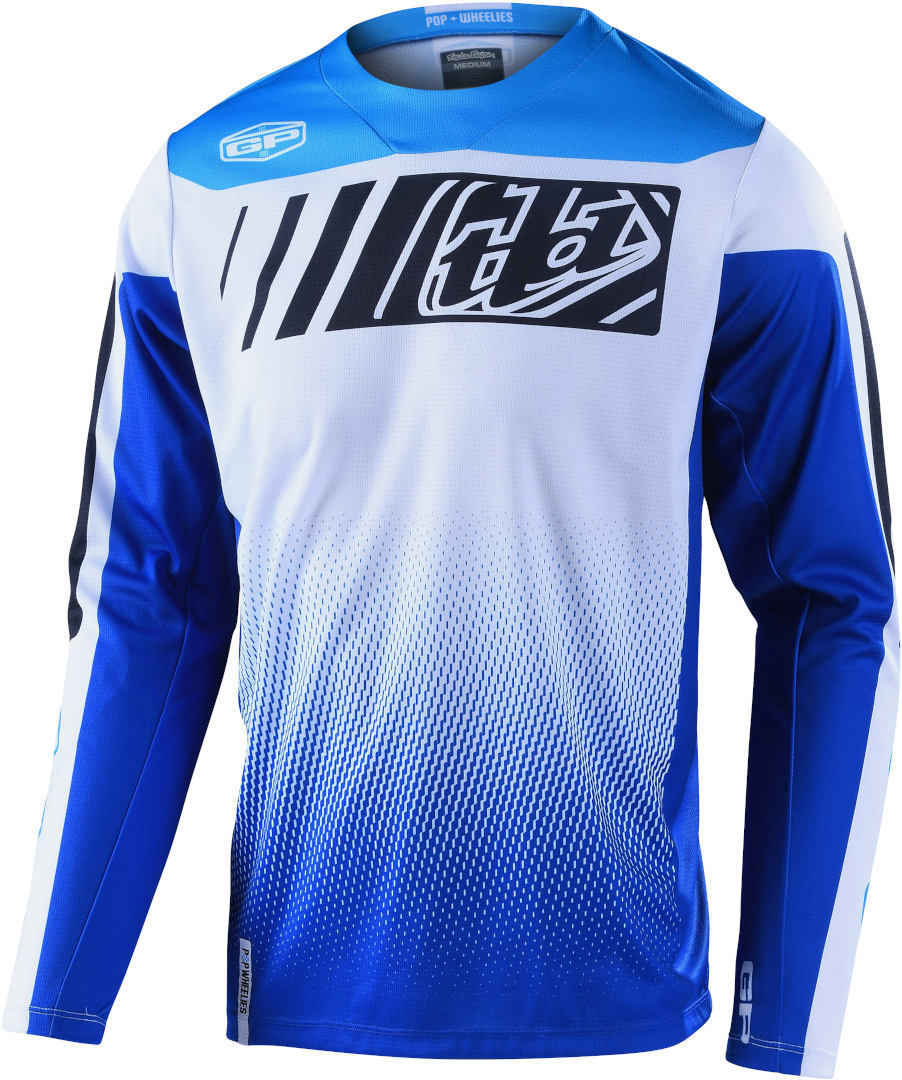 Image of Troy Lee Designs GP Gear Icon Maglia Motocross, blu, dimensione L