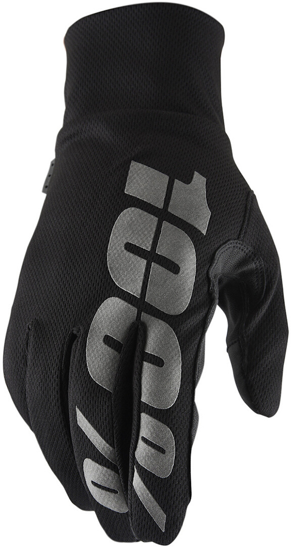 100% Hydromatic WP Bicycle Gloves, black, Size S for Men-image-271458258