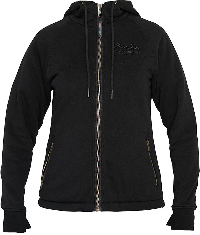 John Doe XTM 2.0 Dames Motorfiets Zip Hoodie