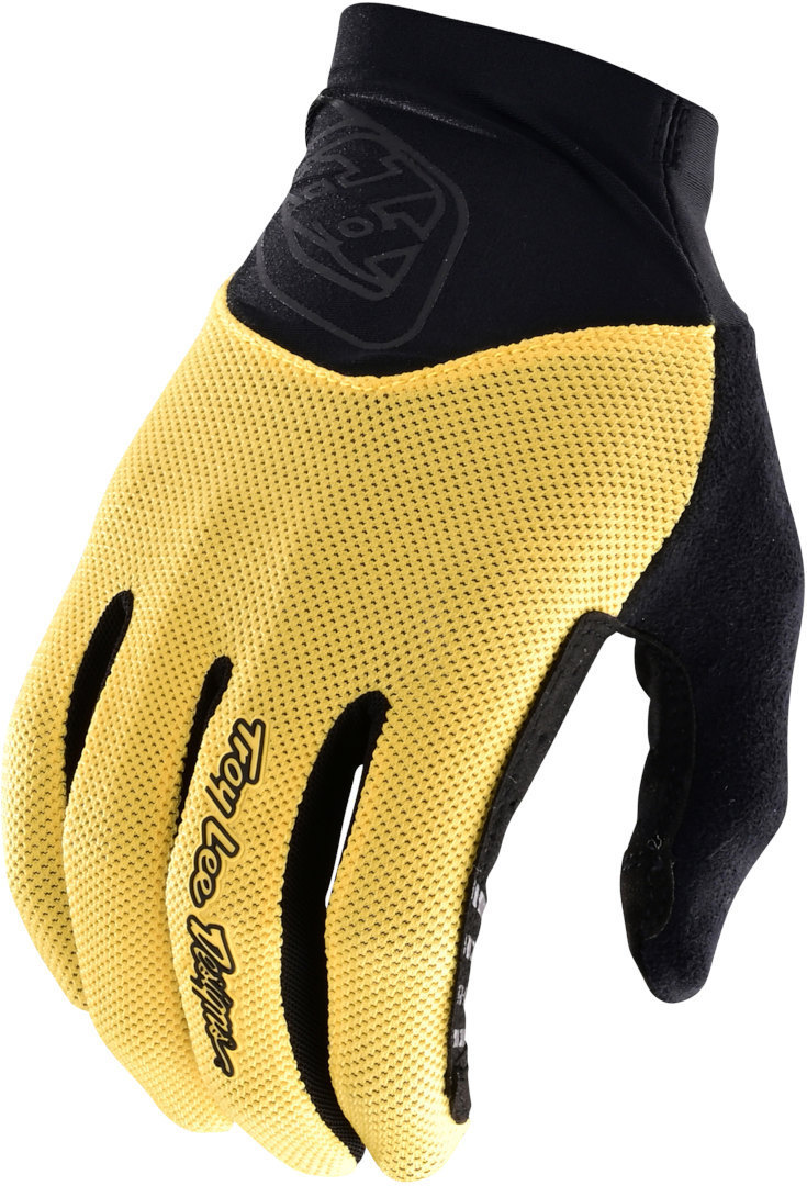 Troy Lee Designs Ace 2.0 Motocross Gloves, yellow, Size S, yellow, Size S