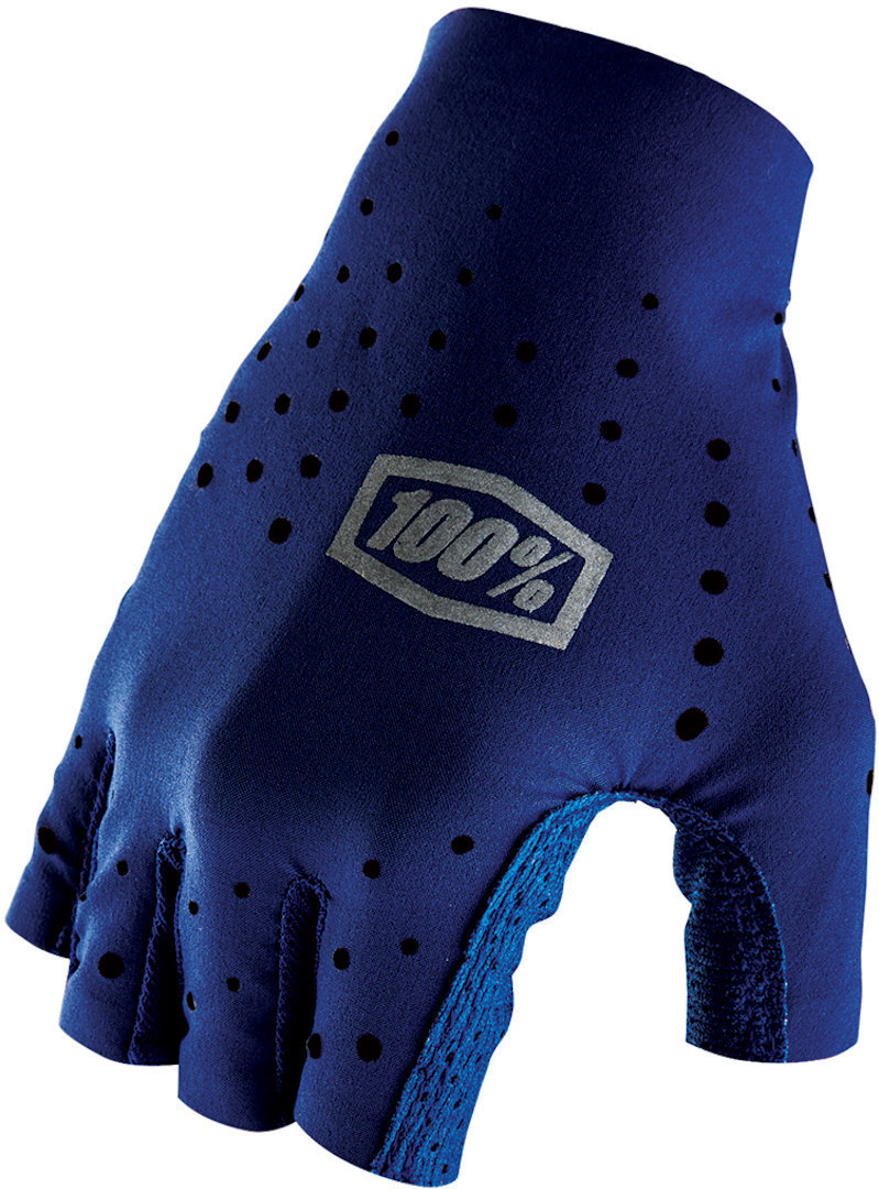 100% Sling Short Ladies Bicycle Gloves, blue, Size S for Women-image-1300941011