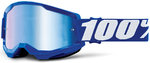 100% Strata 2 Chrome Motocross Goggles