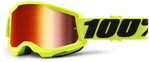 100% Strata 2 Chrome Motocross Goggles