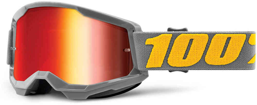 100% Strata 2 Chrome Motocross Brille