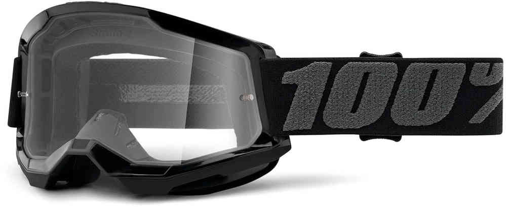 100% Strata 2 Clear Motocross Briller