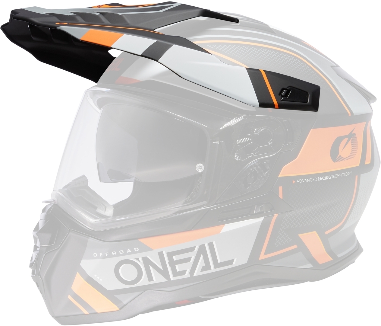 Oneal DSeries Square Helmschirm DSRS-040