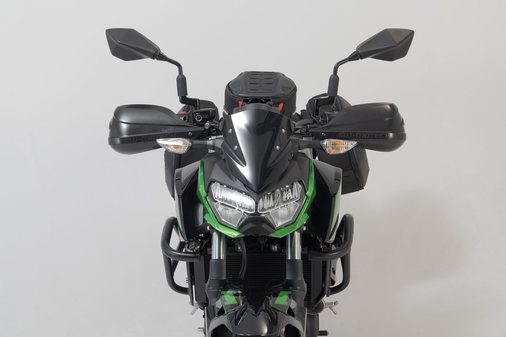 SW-Motech Handguard mounting kit - Black. Handlebars with 6/8mm internal thread., black