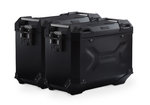 Sw-Motech TRAX ADV sistema de caja de aluminio - Negro. 45/45 l. Kawa Versys 1000 / 1000 S (18-).