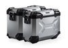 Preview image for SW-Motech TRAX ADV aluminium case system - Silver. 45/37 l. Kawasaki KLR 650 (22-).