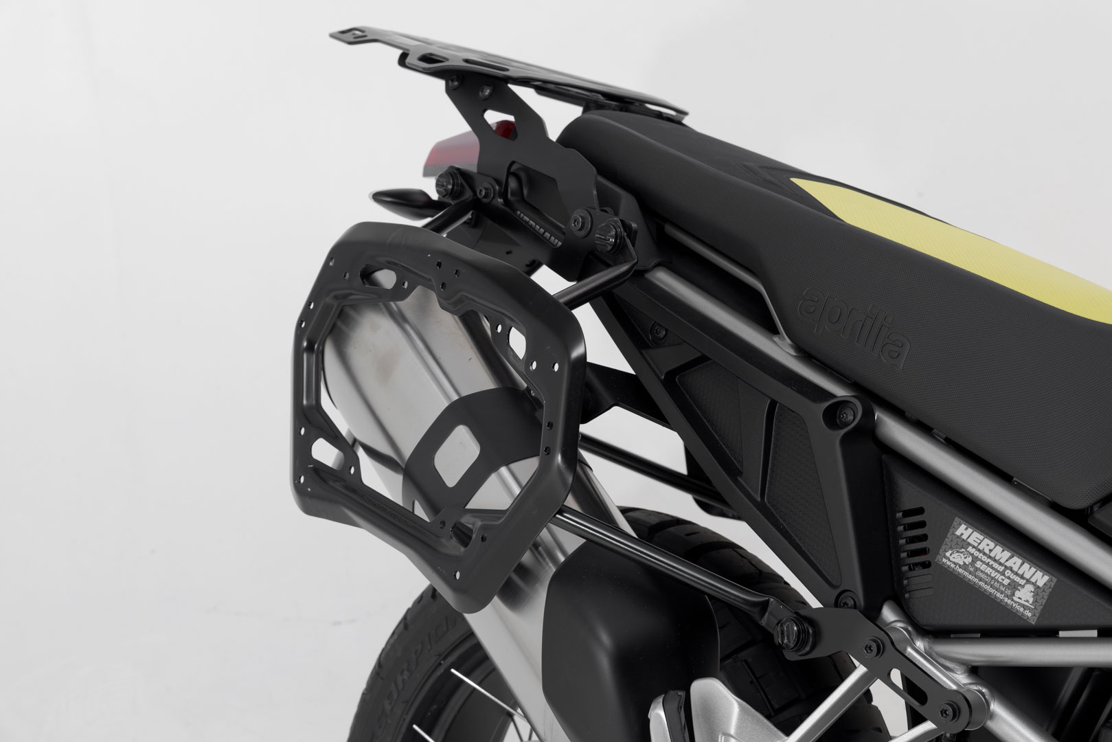 Photos - Other for Motorcycles SW-Motech PRO side carrier - Black. Aprilia Tuareg .(21)