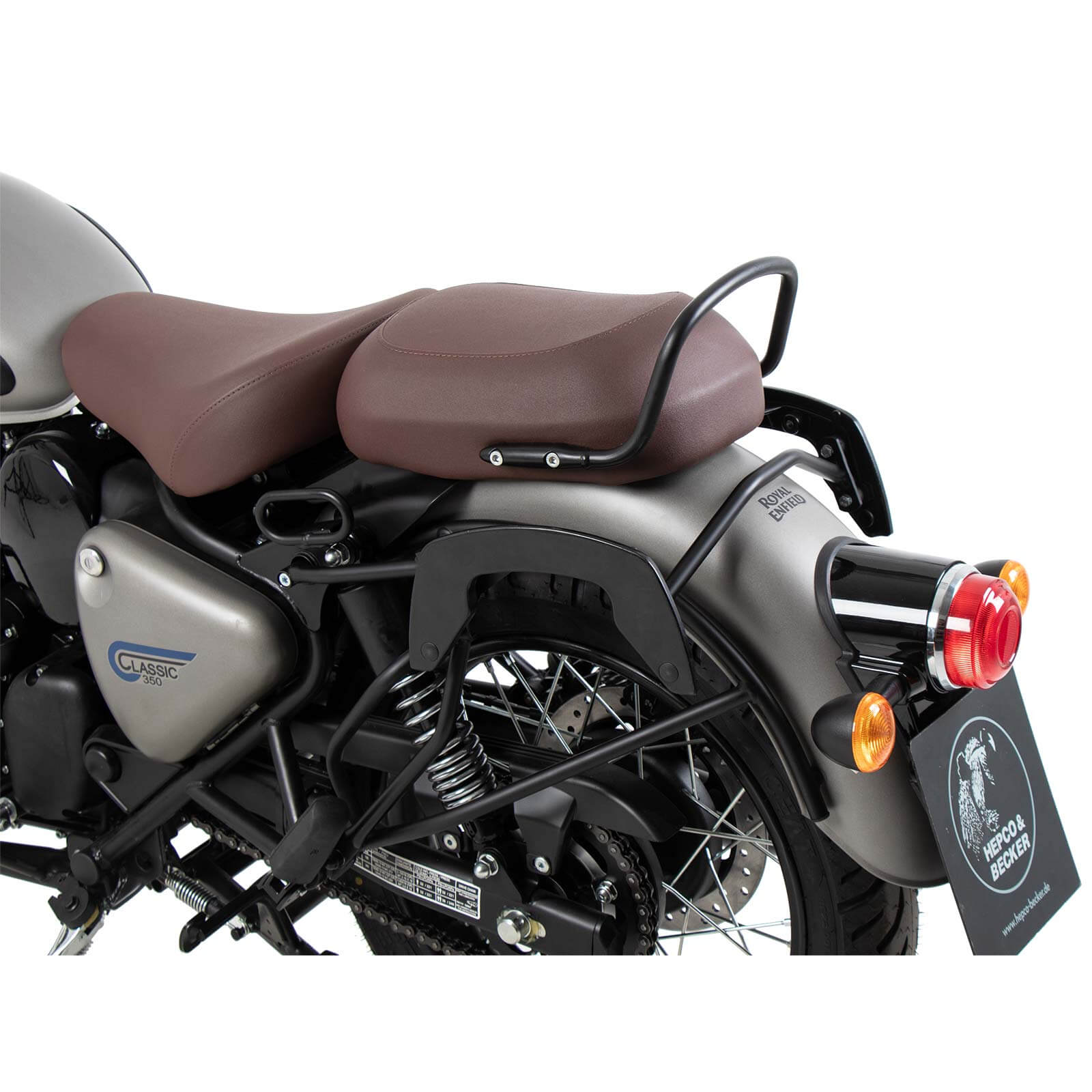 ロイヤルエンフィールド 現行クラシック350/500 サイドバックステー オートバイアクセサリー 一番高く売れる ロイヤルエンフィールド  現行クラシック350/500 サイドバックステー