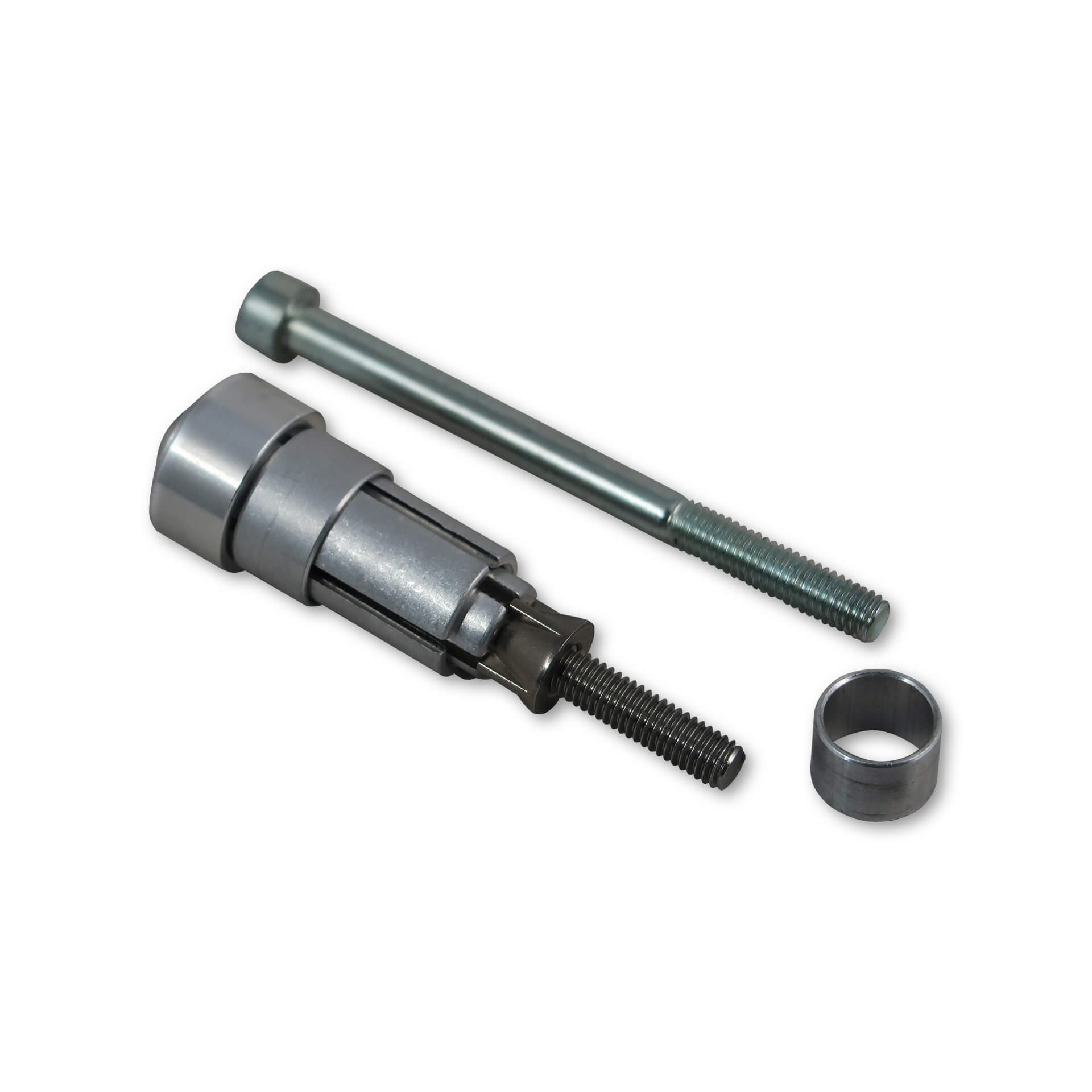 LSL Handlebar adapter OEM hand protectors, silver, silver