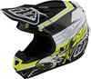 Vorschaubild für Troy Lee Designs SE4 Polyacrylite MIPS Skooly Motocross Helm