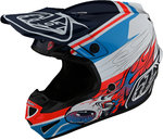 Troy Lee Designs SE4 Polyacrylite MIPS Skooly Motocross Helmet