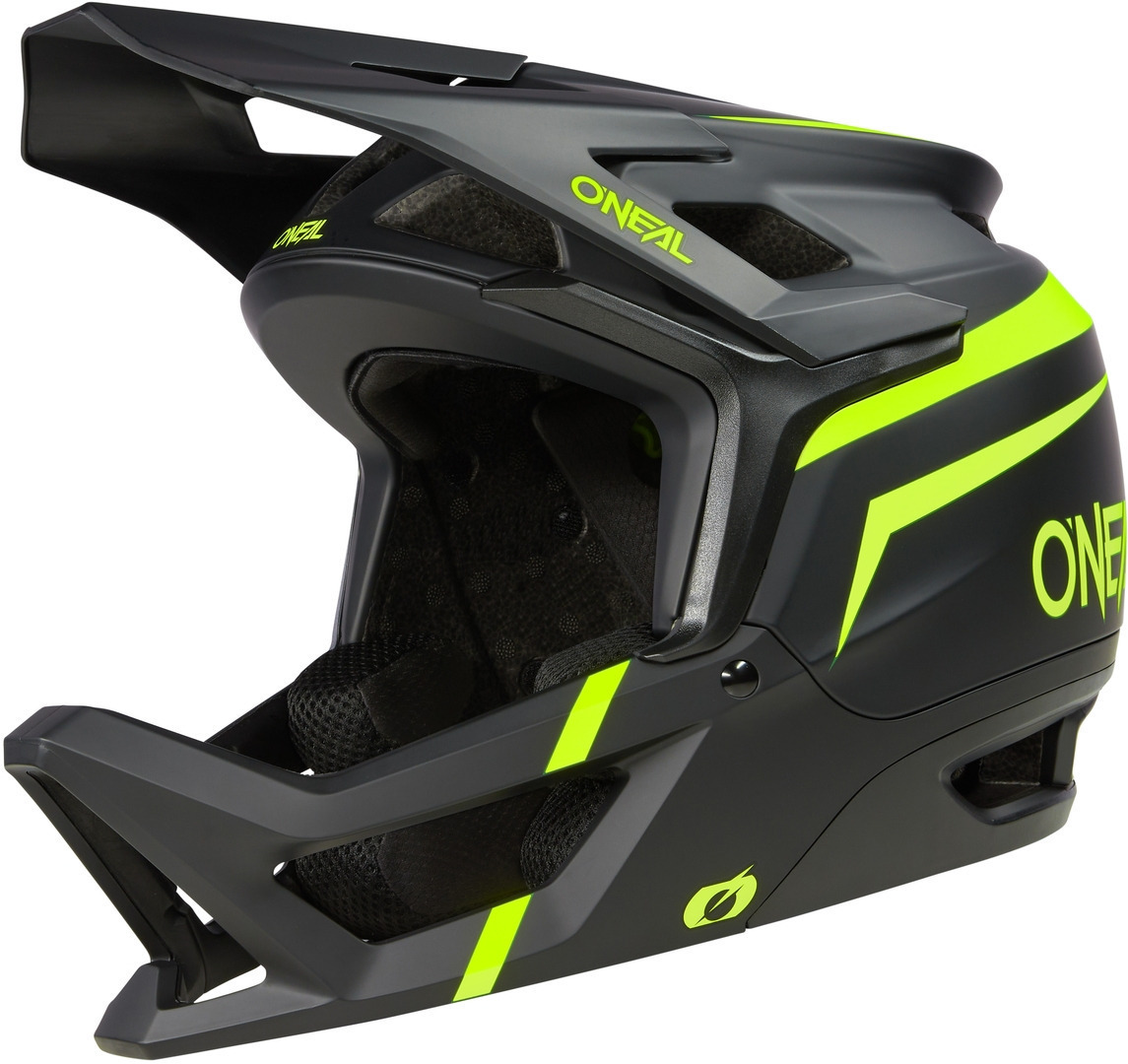 Oneal Transition Flash V.23 Downhill hjälm, svart-gul, storlek XS