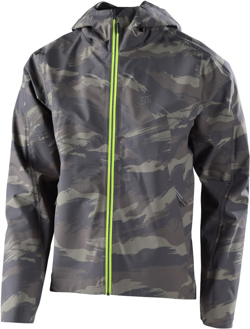 Troy Lee Designs Descent Brushed Camo Jacke, mehrfarbig, Größe 2XL, mehrfarbig, Größe 2XL