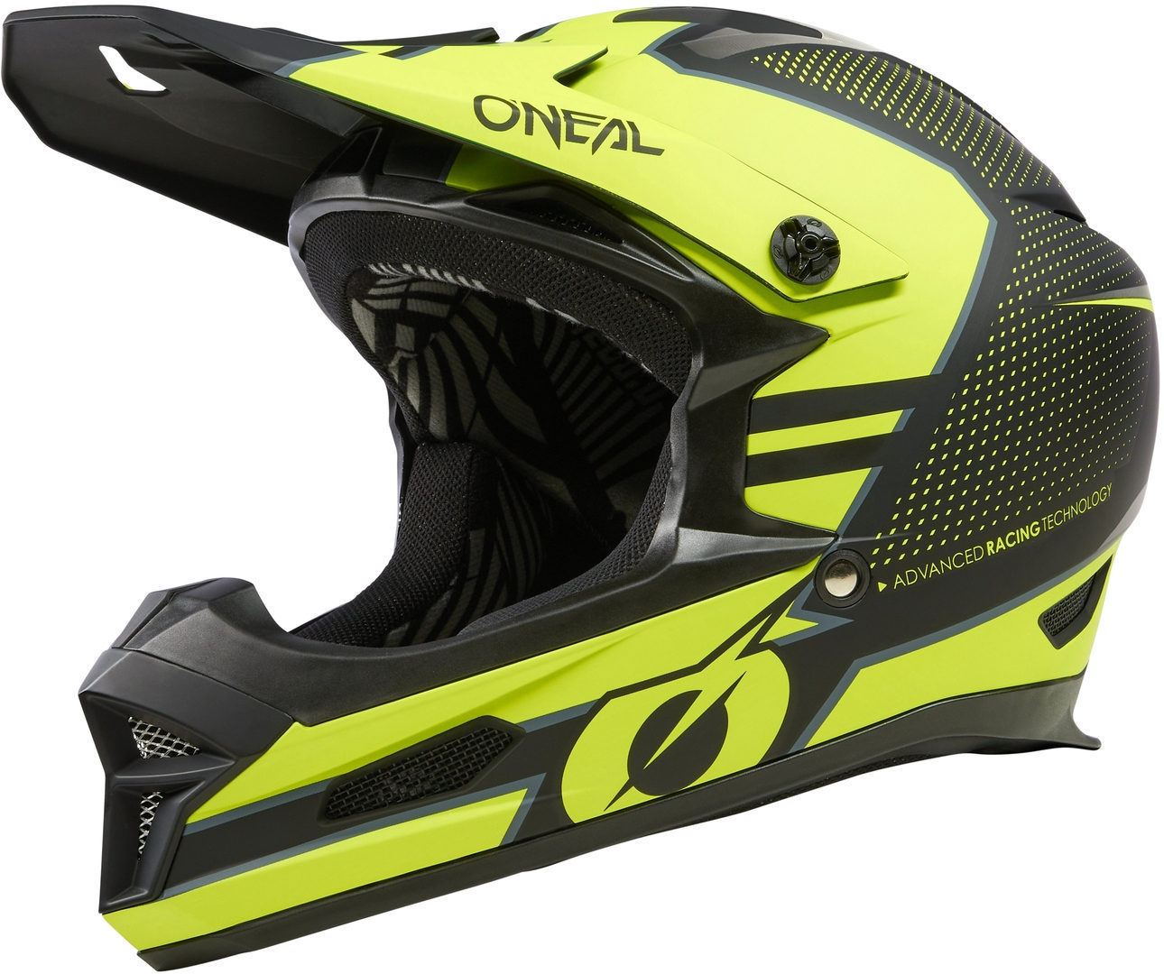 Oneal Fury Stage Downhill hjälm, svart-gul, storlek L