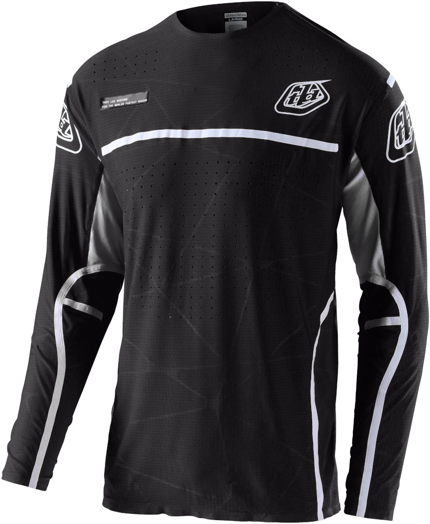 Troy Lee Designs SE Ultra Lines Jersey, black-white, Size S, black-white, Size S