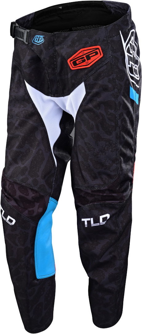 Troy Lee Designs GP Fractura Motocrossbyxor för ungdomar, svart-orange, storlek 26