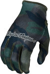 Troy Lee Designs Flowline Brushed Camo Motokros Handschuhe