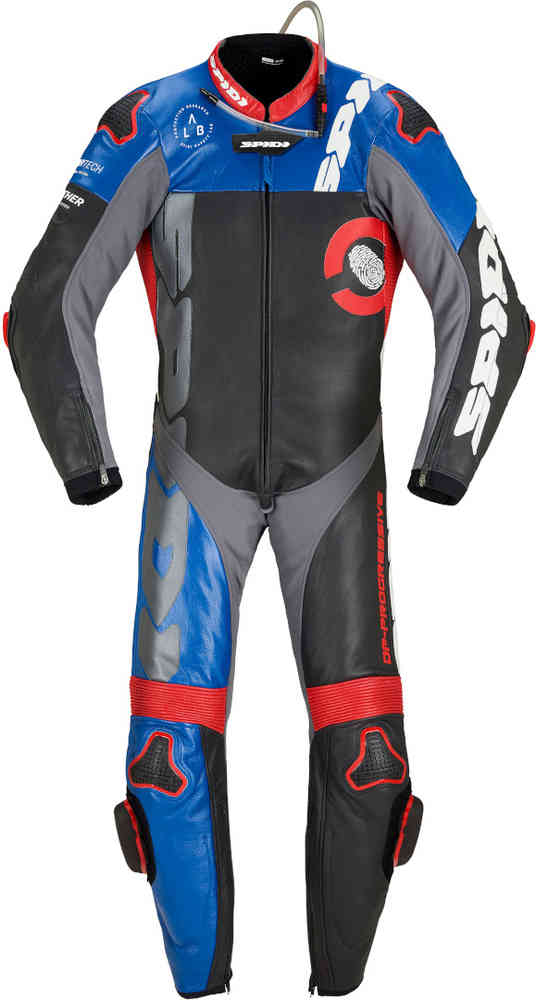 Spidi DP-Progressive Perforated Pro Vestit de cuir de moto d'una sola peça