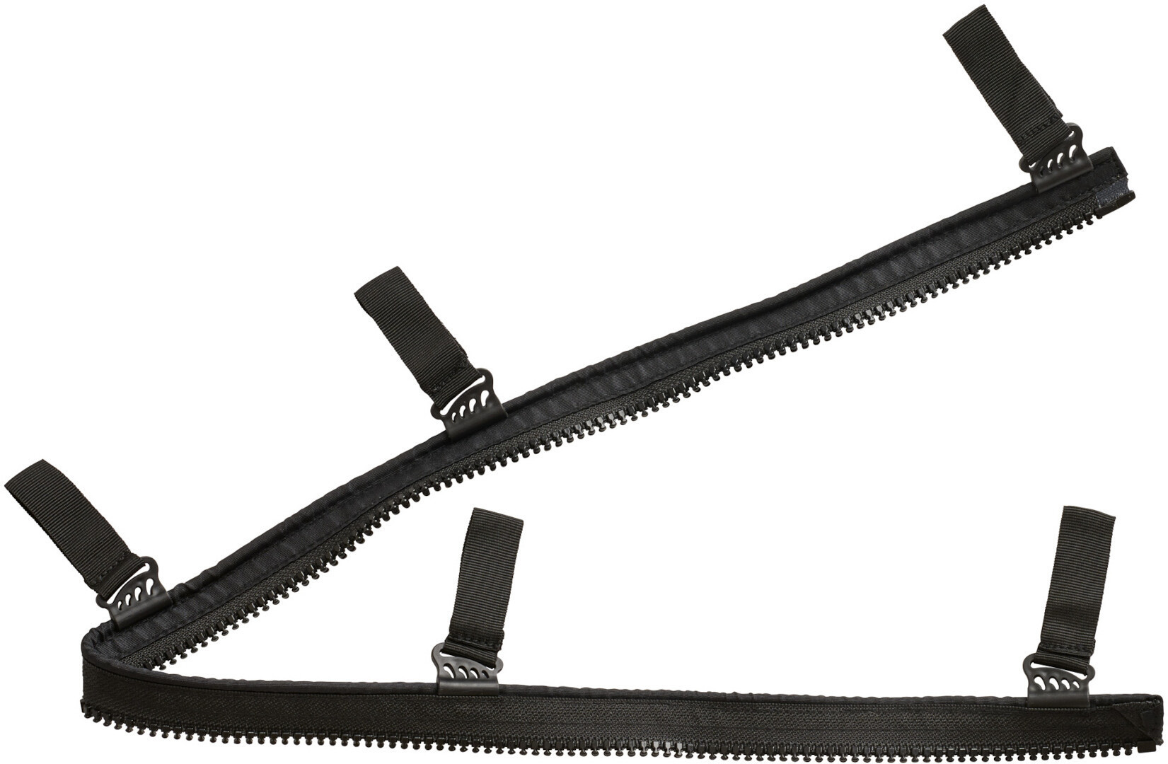 Halvarssons V2 Verbindungsreißverschluss, schwarz, Größe 80 cm, schwarz, Größe 80 cm