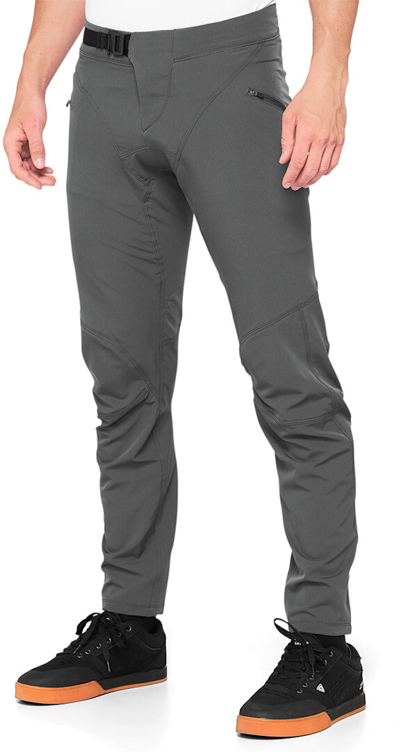 100% Airmatic Fahrradhose, grau, Größe 28 für Männer