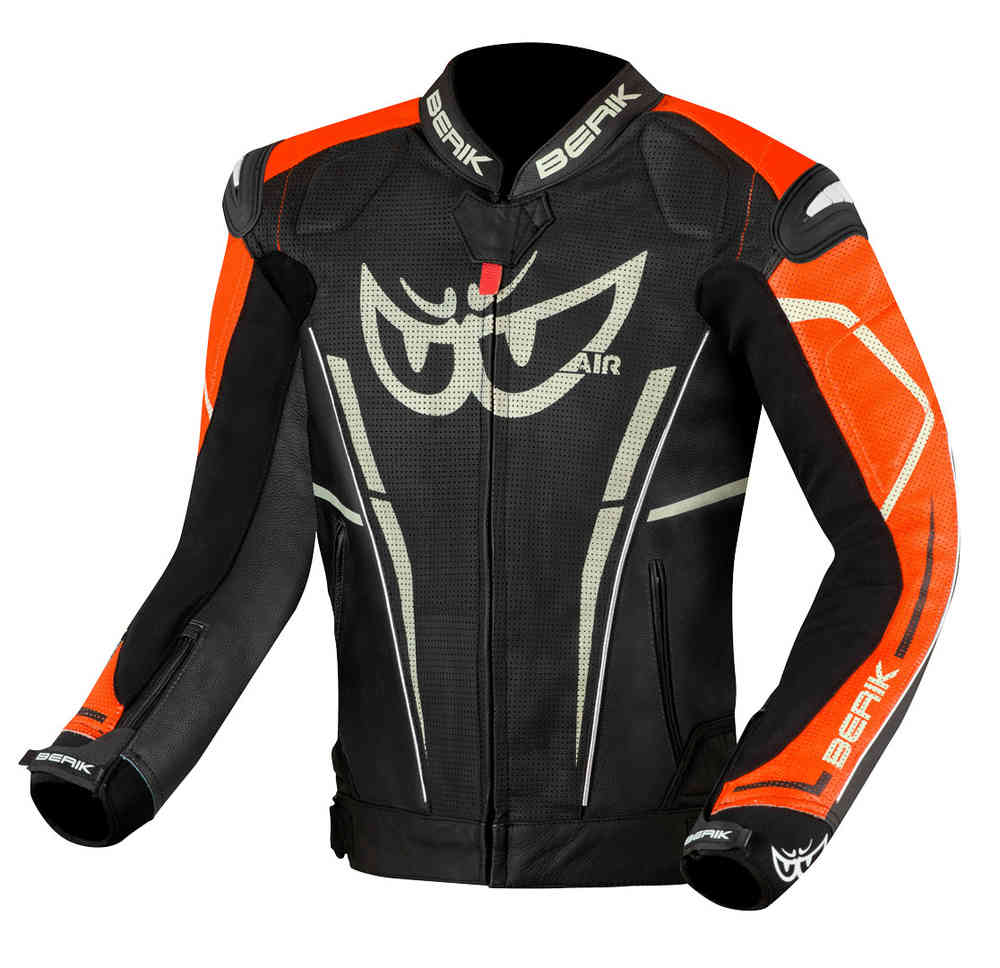 Berik Street Pro Evo Chaqueta de cuero para motocicleta