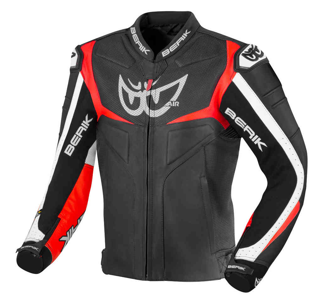 Berik Wild Chase Chaqueta de cuero para motocicleta