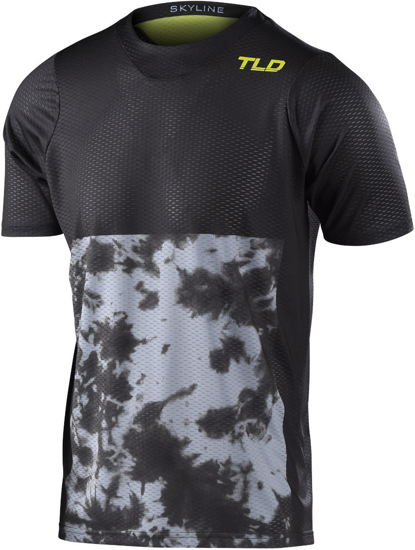 Troy Lee Designs Skyline Air Breaks Shortsleeve Bicycle Jersey, grey, Size S, grey, Size S