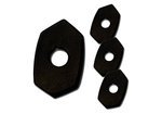 PROTECH indy spacer for various Kawasaki models coated steel black