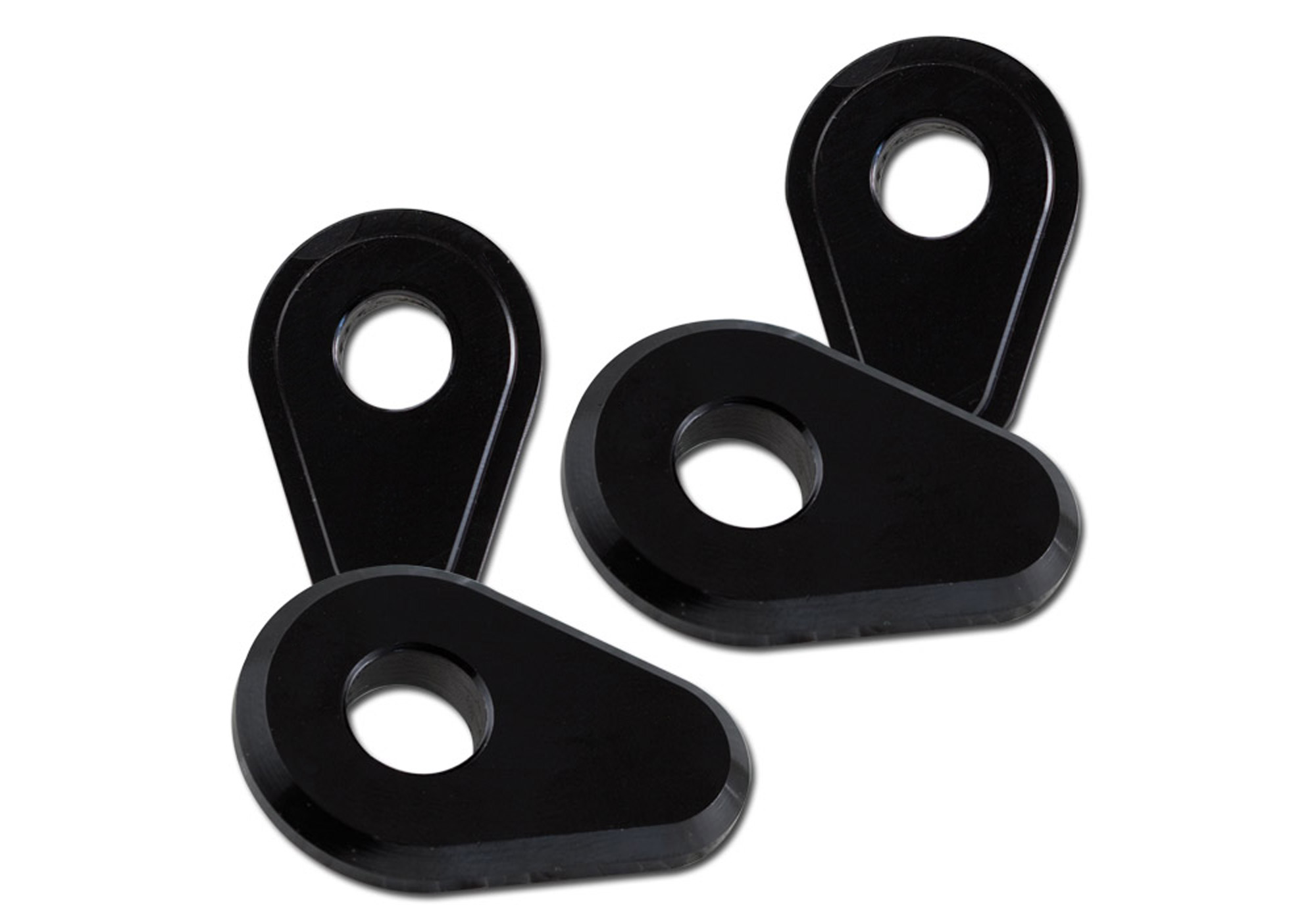 PROTECH Indy Spacer für diverse Yamaha Modelle Aluminium eloxiert schwarz, schwarz