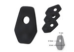 PROTECH indy spacer for various Suzuki models coated steel black