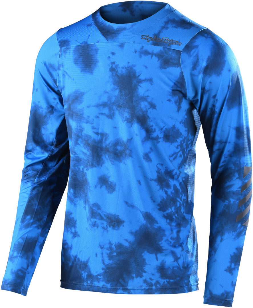 Troy Lee Designs Skyline Tie Dye Bicycle Jersey, blue, Size S, blue, Size S