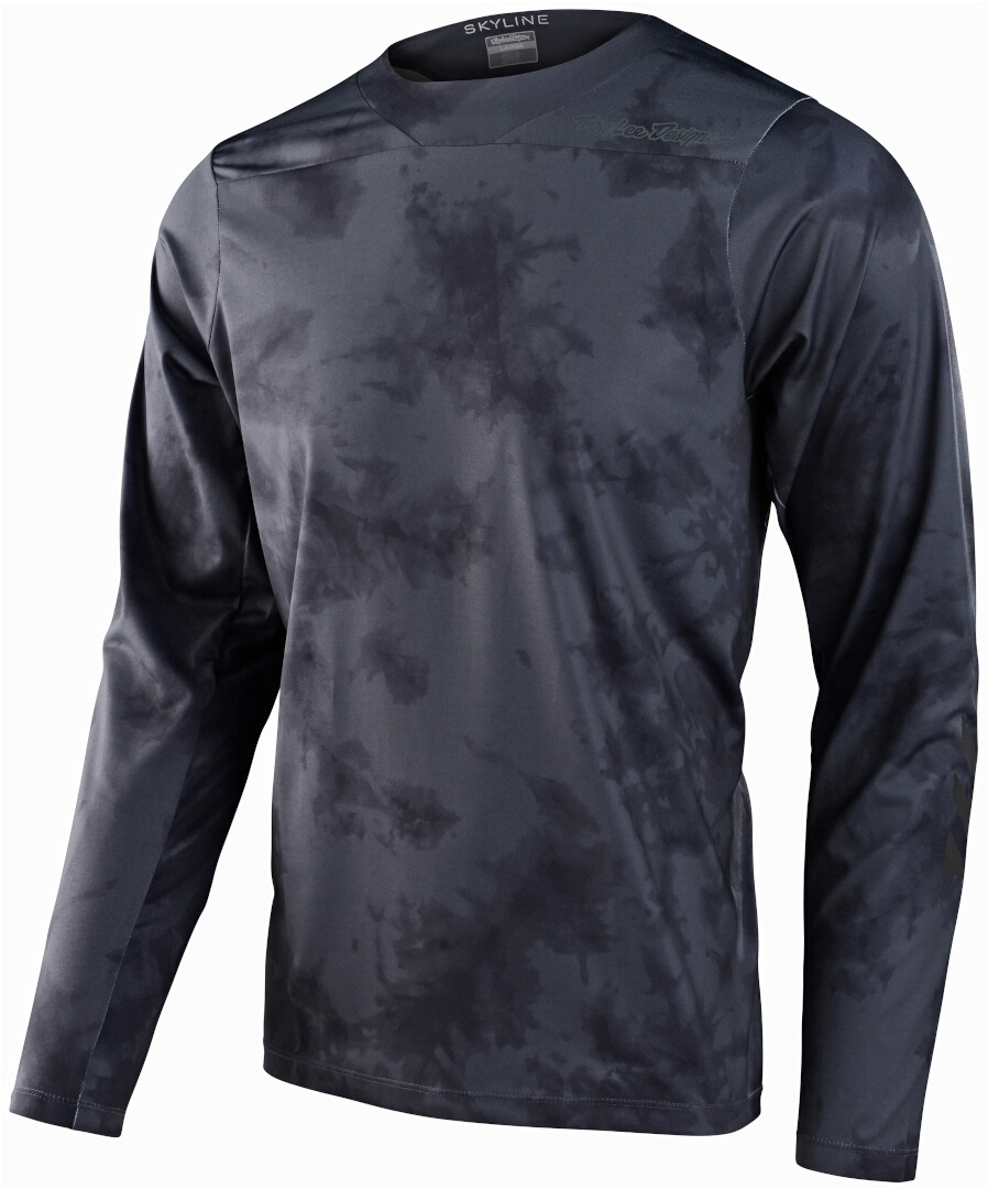 Troy Lee Designs Skyline Tie Dye Bicycle Jersey, grey, Size S, grey, Size S