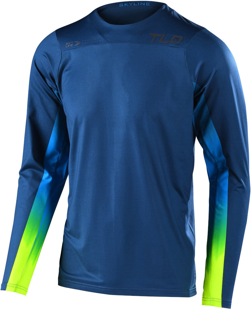 Troy Lee Designs Skyline Jet Fuel Bicycle Jersey, blue, Size S, blue, Size S