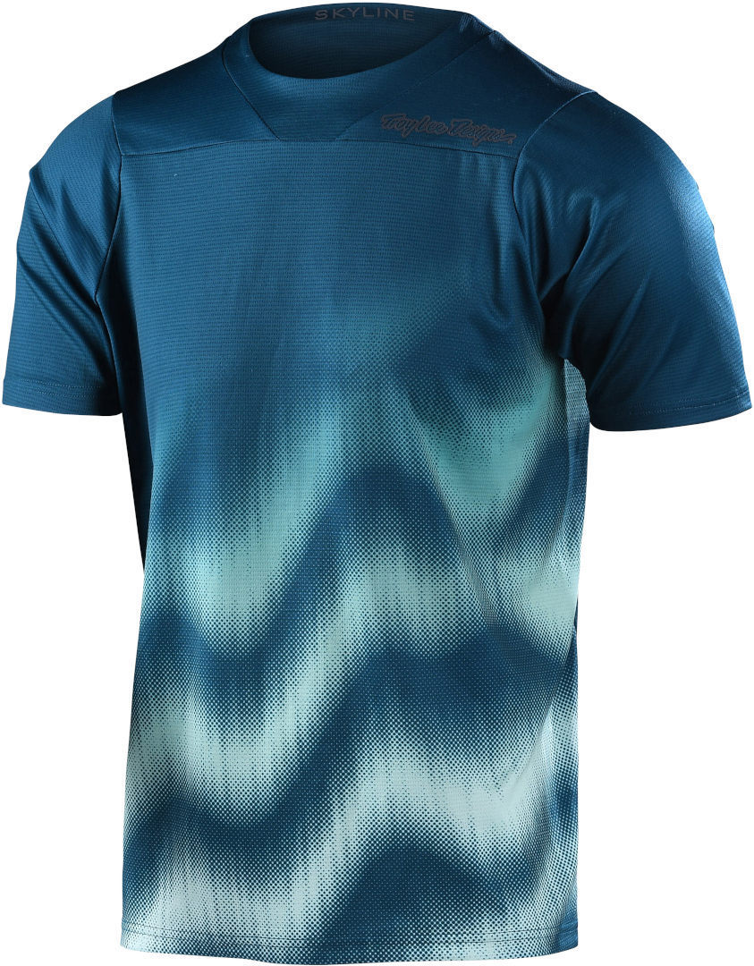 Troy Lee Designs Skyline Wave Cykeltröja med shortsleeve, grön, storlek M