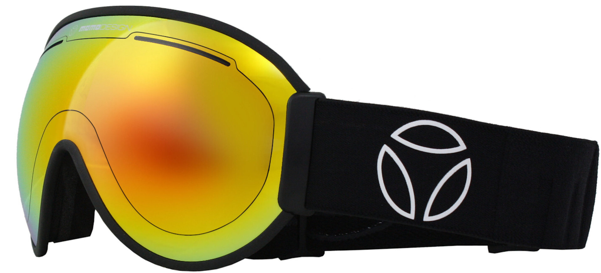 MOMO Falcon Ski Goggles, red, red, Size One Size